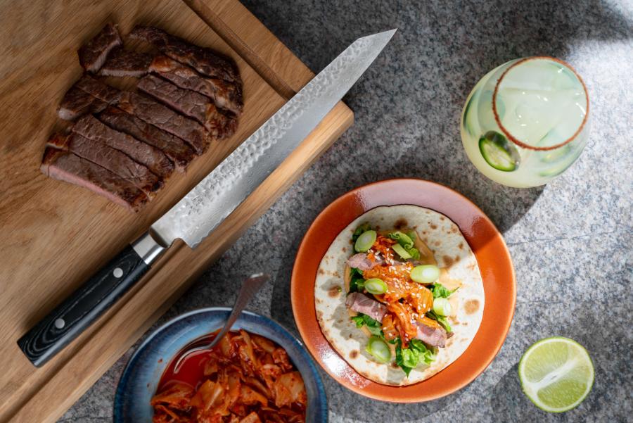 Fargeglad fredagskos