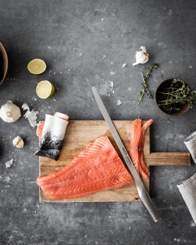 Laksekniv 31 cm fleksibel