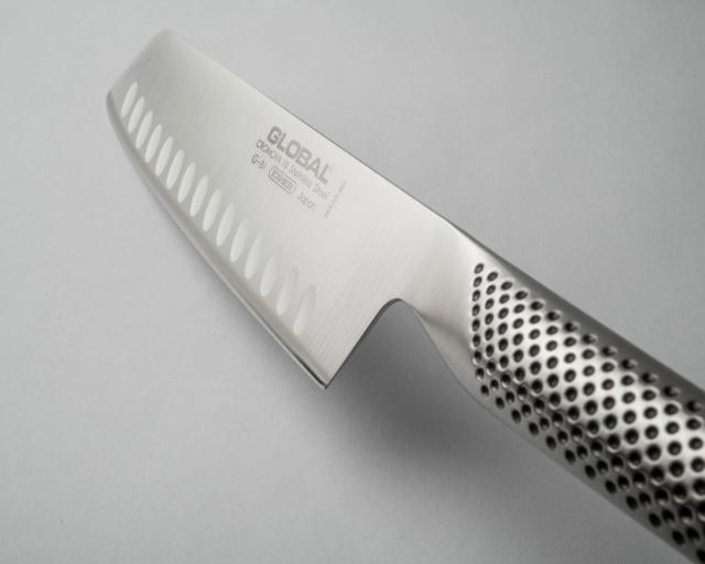 Grønnsakskniv 18 cm hulslipt