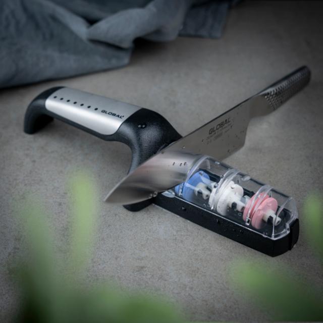 Knivsliper med 3 hjul