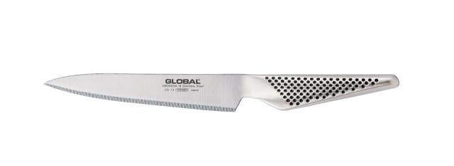 Universalkniv 15 cm tannet