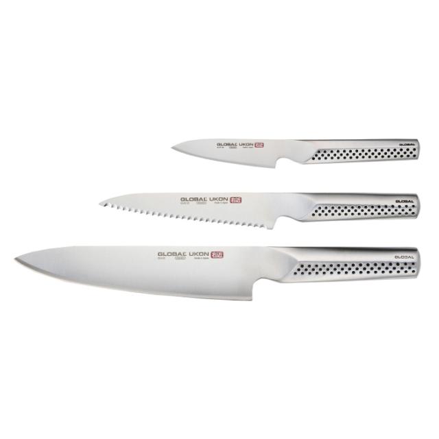 Knivsett i 3 deler GU-01, GUS-22 & GUF-30