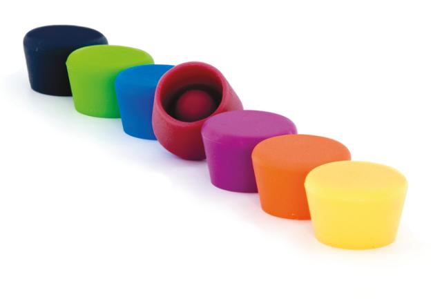 Silicone Wine stopper 2 stk.