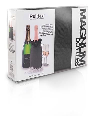 Champagnekjøler til magnumflaske grå