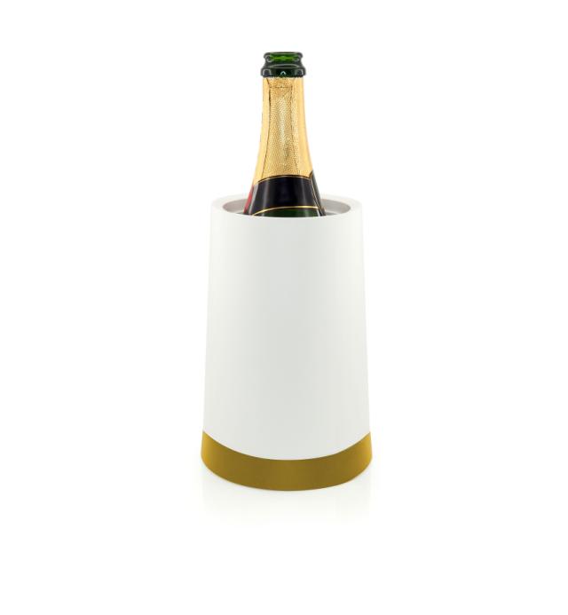Vinkjøler med gel hvit/gull