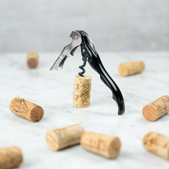 Vinåpner Pulltaps Basic svart
