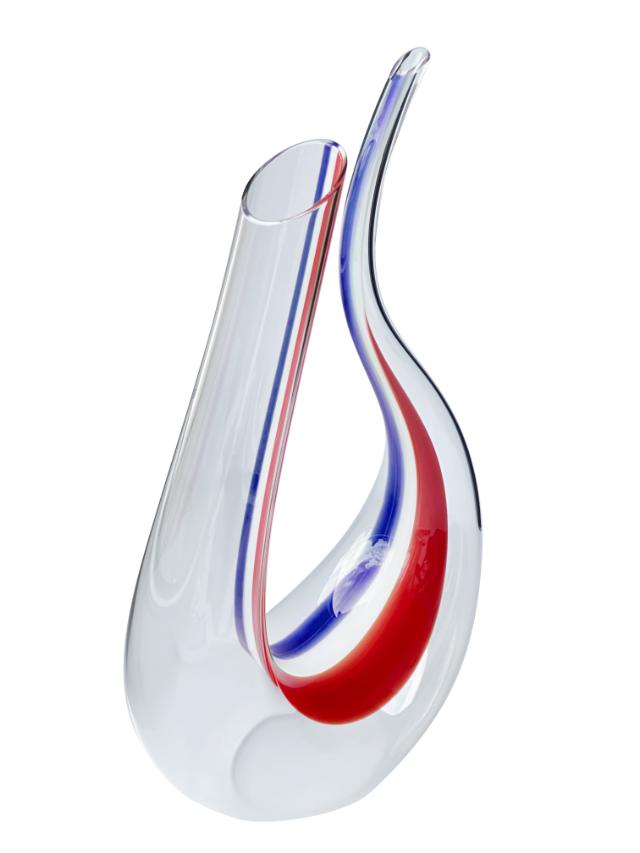 Decanter Amadeo Blue/White/Red