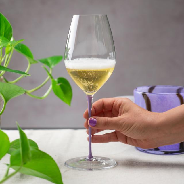 Champagne Wine Violet 1 stk.