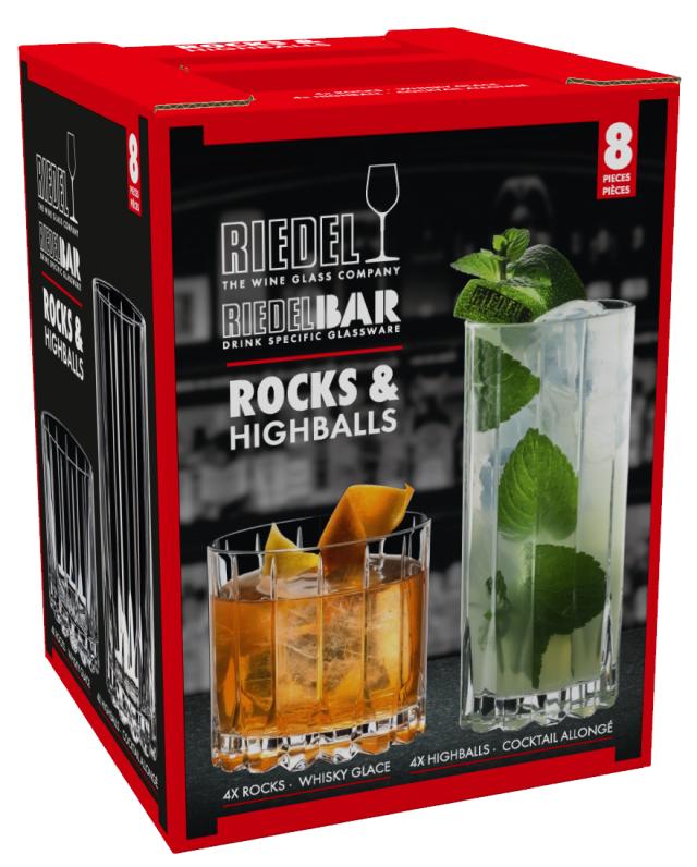 Rocks & Highball 8 stk.