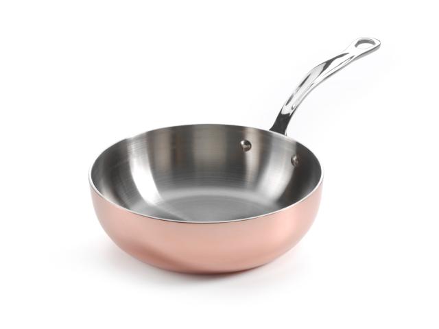 Sauteuse i kobber 2,5 l