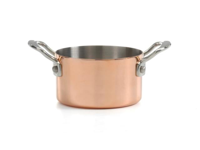 Minigryte i kobber 9 cm