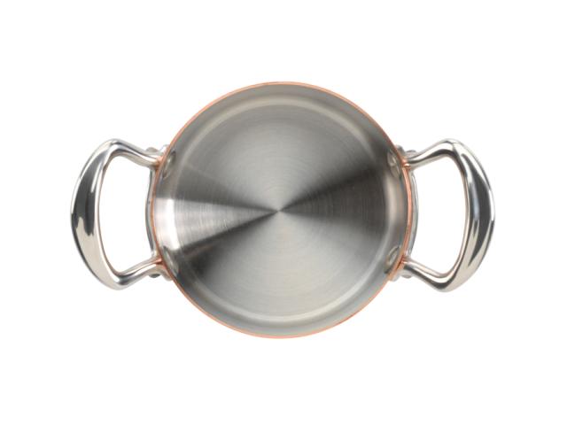 Minigryte i kobber 9 cm
