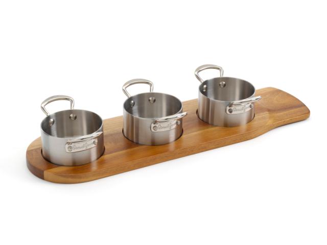 Minigryter sett i 3 deler 9 cm