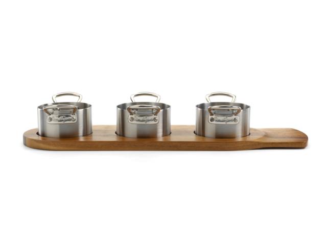 Minigryter sett i 3 deler 9 cm