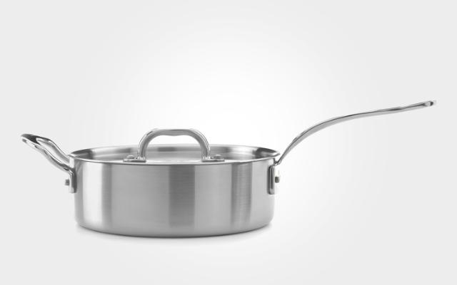 Sautépanne med lokk 26 cm