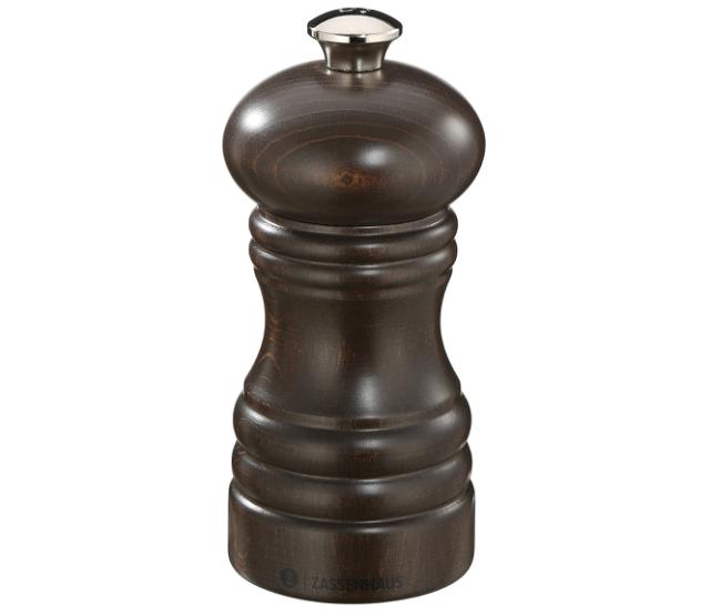 Saltkvern 12 cm brunbeiset