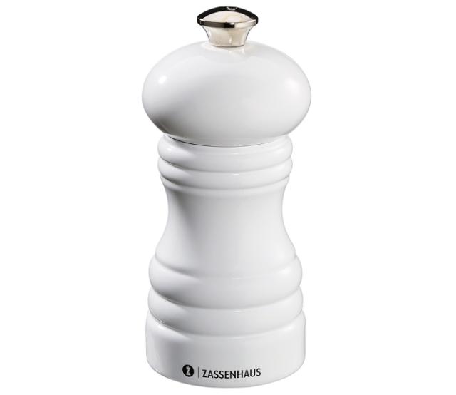 Pepperkvern 12 cm hvit