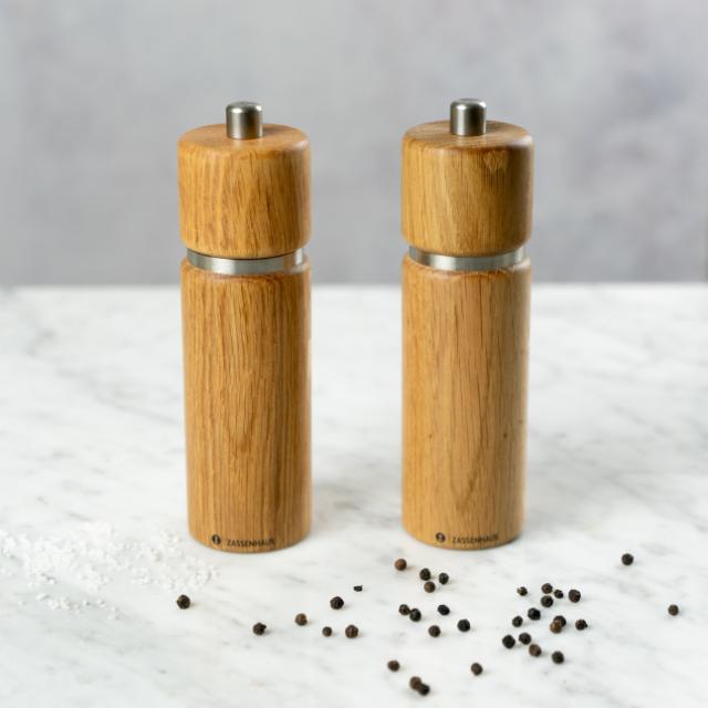 Pepperkvern i eik 18 cm