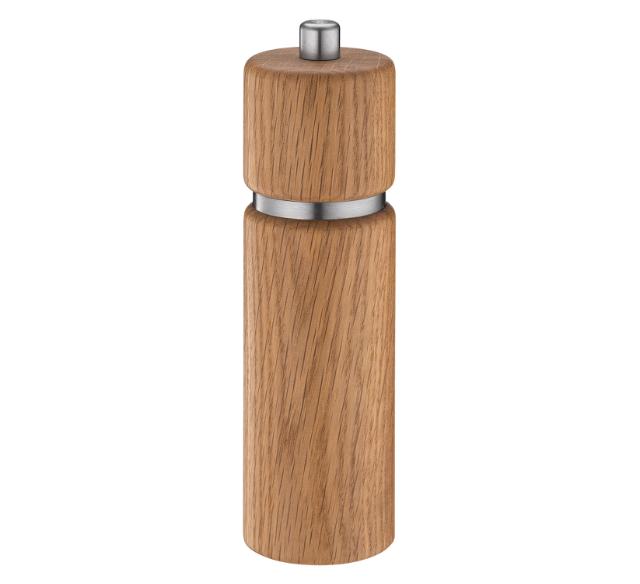 Saltkvern i eik 18 cm