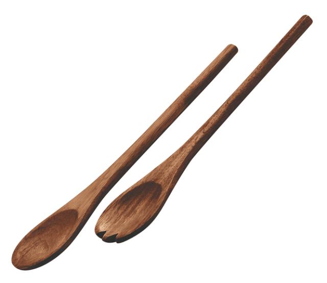 Salatbestikk akasie 35 cm