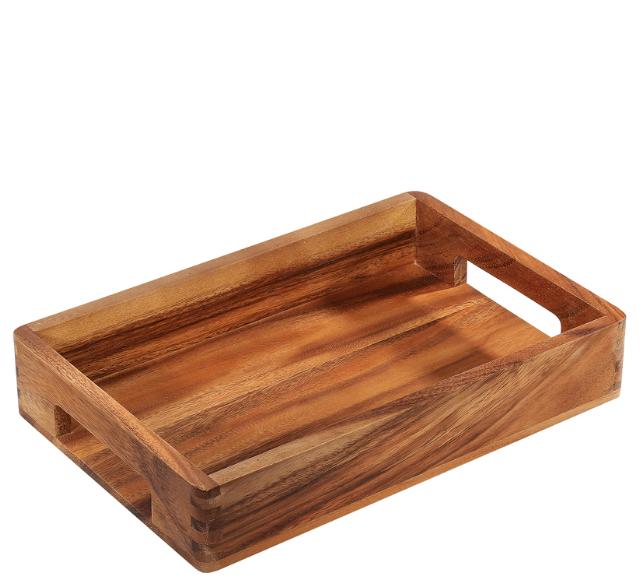 Serveringsbrett i akasia 33 x 22 cm
