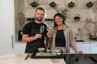 Food & Wine pairing - Laks Tataki med japansk hvitvin